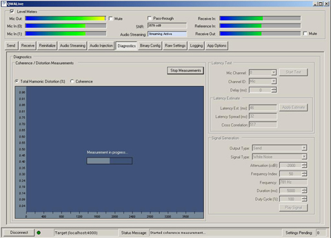 Send-side acoustic processing